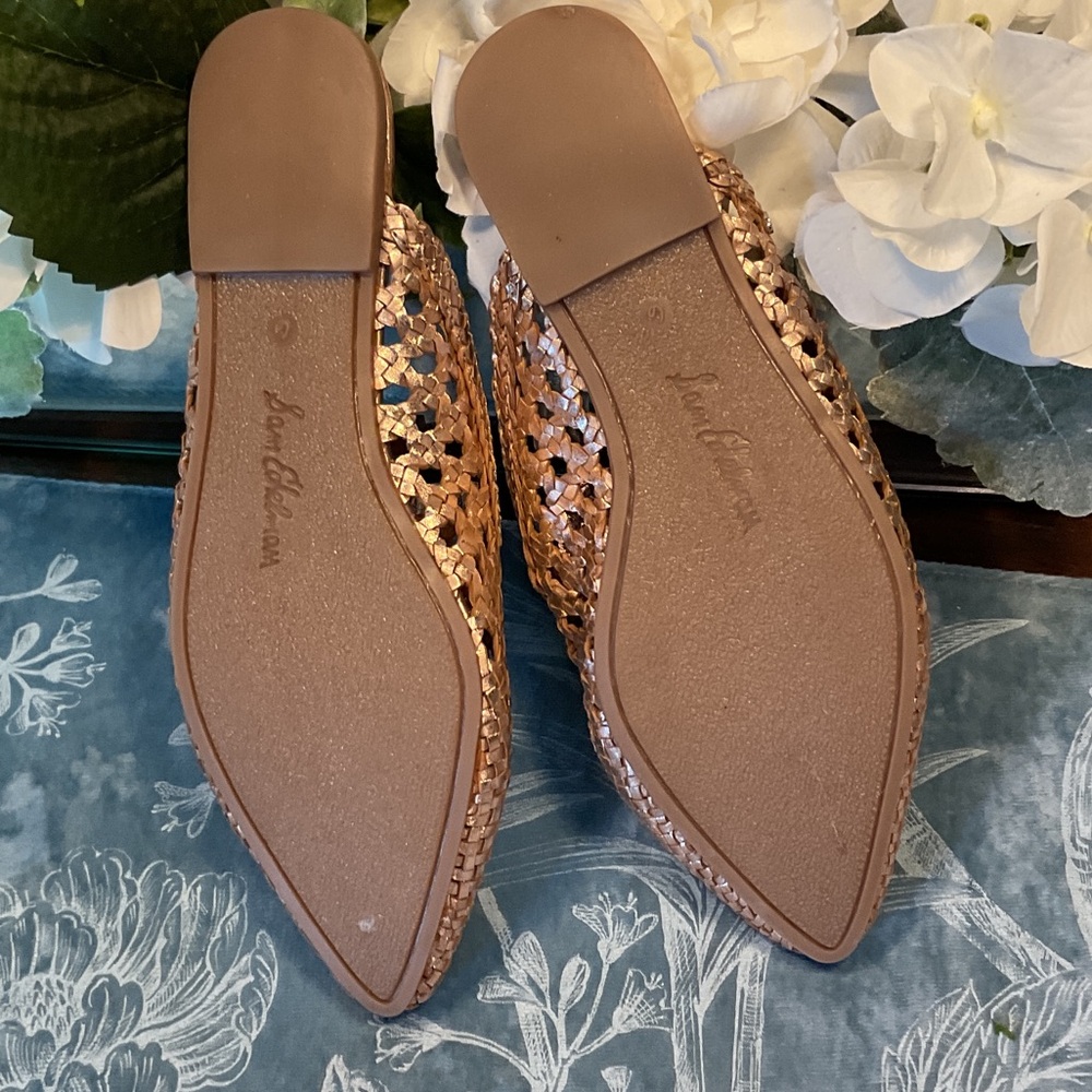 Sam Edelman Rose Gold Navya Mules - Picture 5 of 6